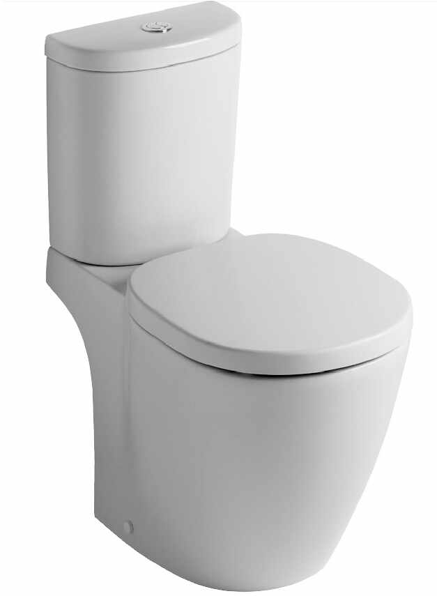 Set complet vas WC Ideal Standard Connect Arc cu rezervor si capac