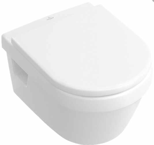 Set vas WC suspendat Villeroy & Boch Omnia Architectura DirectFlush cu capac inchidere lenta