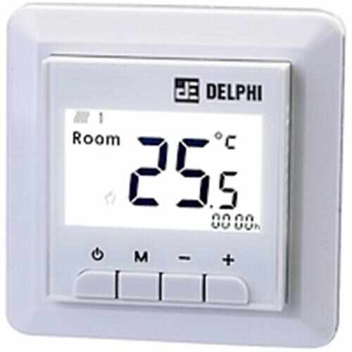 Termostat de ambient cu fir pentru interior Delex DEL9000