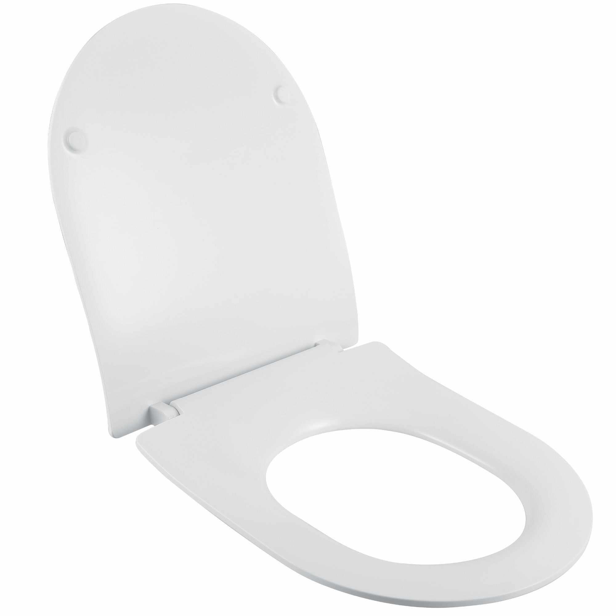 Capac WC Sensea Neo, din duroplast, inchidere standard, alb
