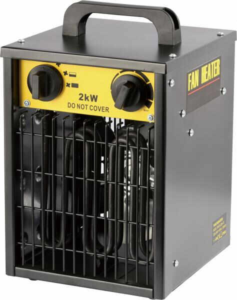 Aeroterma electrica Intensiv PRO 2 kW D, 230V, 1-2 KW, 186 m3 h