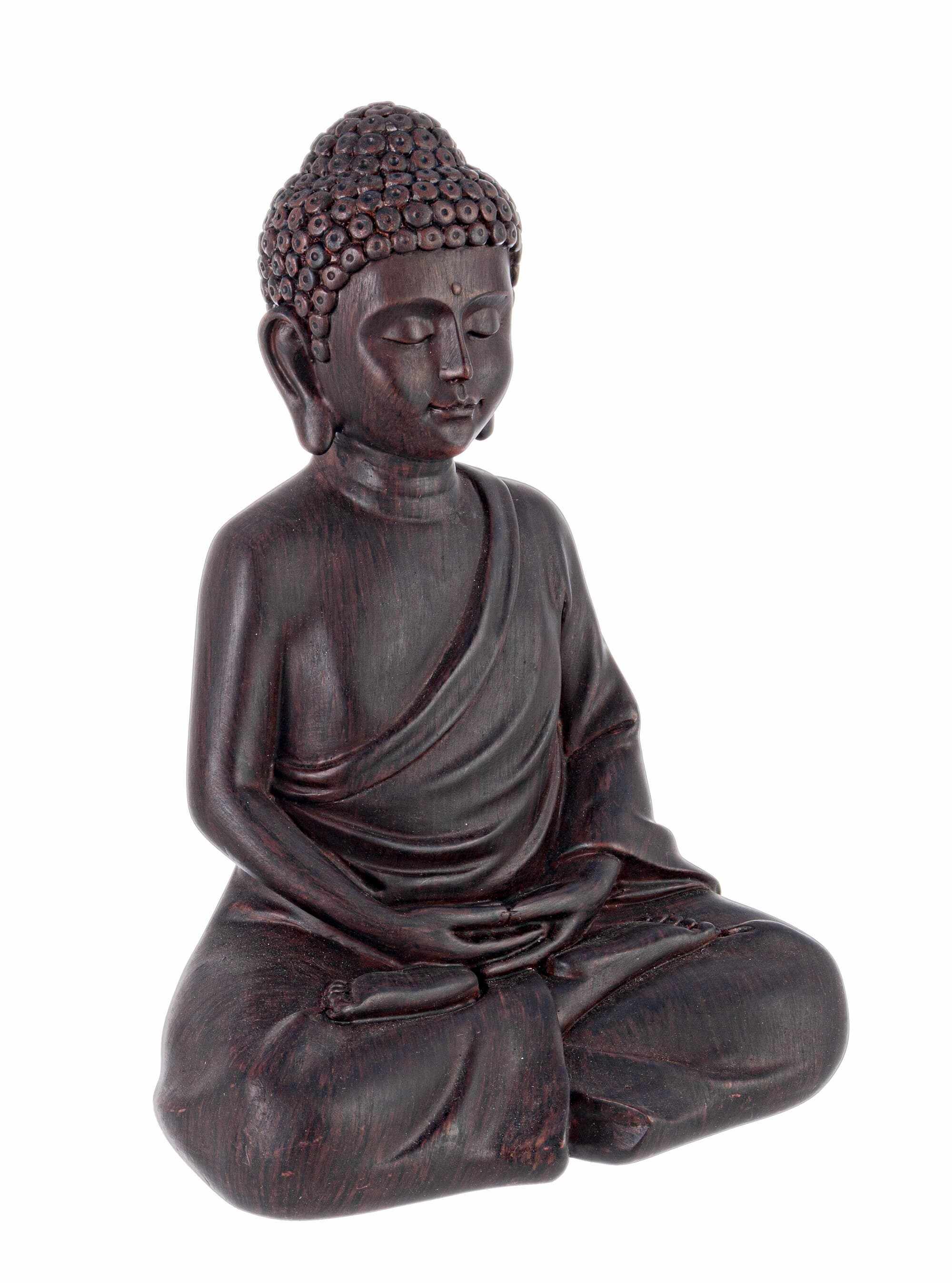 Decoratiune din polirasina Buddha Maro, l19,3xA14,1xH26,8 cm