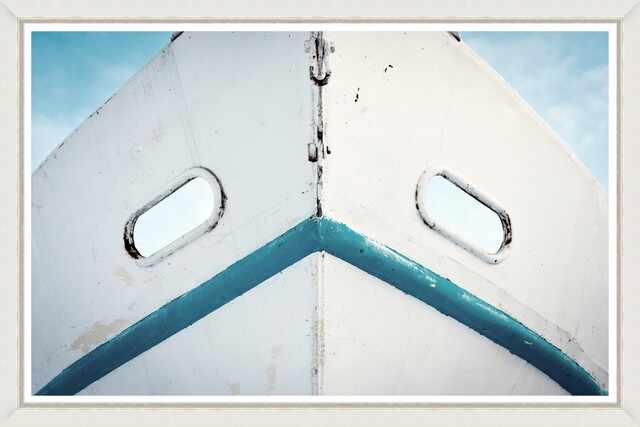 Tablou Framed Art Dirty White Boat