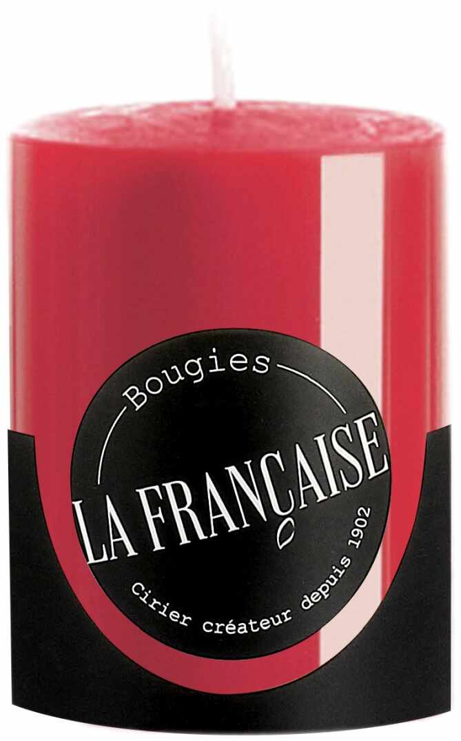 Set 20 lumanari votiv La Francaise Colorama d38mm h5cm 10 ore rosu