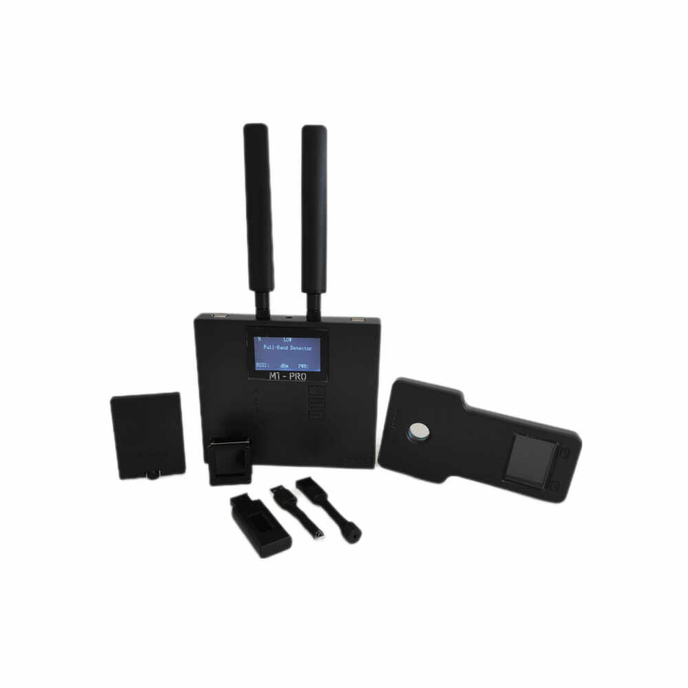 Detector profesional de frecvente multifunctional MEFF M1-PRO, 0 Khz - 20 GHz, detector GSM/2G/3G/4G/5G/LTE/Wi-Fi/bluetooth/GPS, LCD 2.6 inch