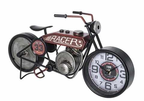 Ceas de masa Charles Motorcycle, Bizzotto, 40x11.5x21 cm, otel