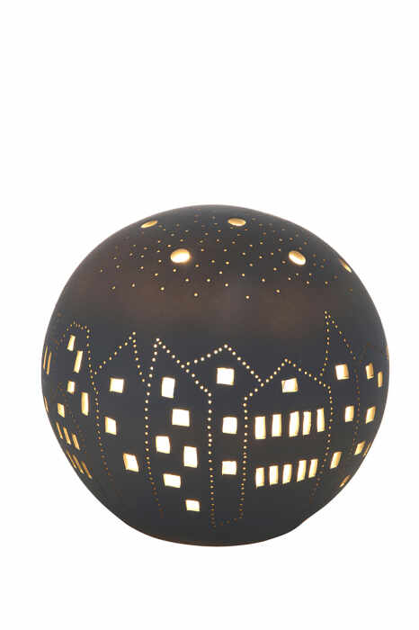 Lampa BALL CITY, portelan, 16 x 16 x 16 cm