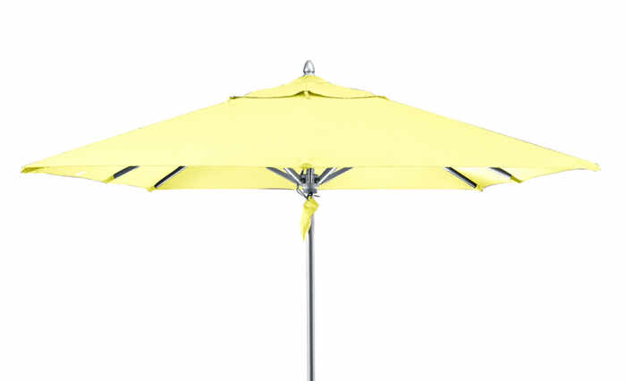 Umbrela de soare, Acril, Galben, 350 cm