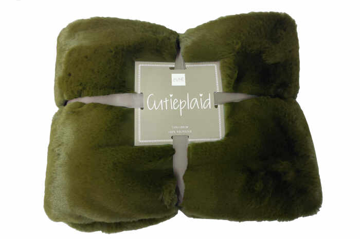 Patura Cutie, Textil, Verde, 180x130x4 cm