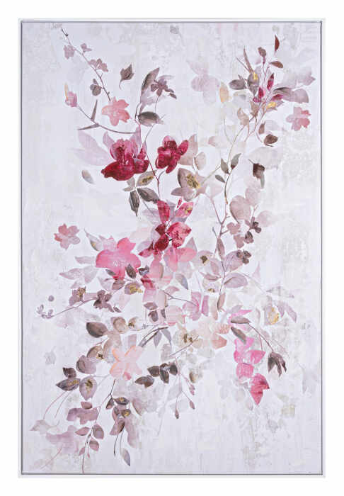 Tablou Crown V093-2, Canvas Lemn Plastic, Multicolor,122.5x4.5x82.5 cm