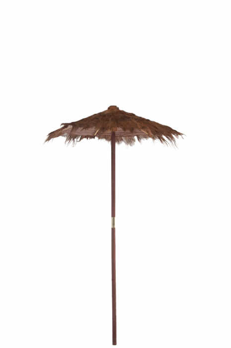 Umbrela Cocoleaf, Lemn, Maro, 150x150x270 cm