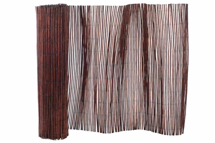 Gard de nuiele, Rachita Bambus, Maro, 200x1.5x100 cm