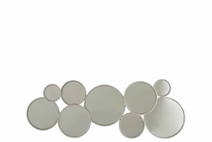 Oglinda, Sticla, Argintiu, 84x5x31.5 cm