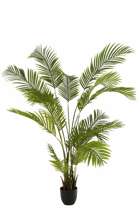 Palmier artificial, Plastic, Verde, 18x18x180 cm