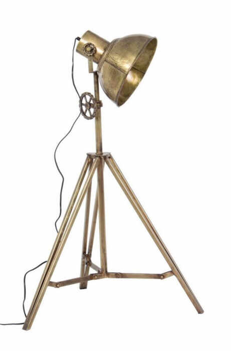 Lampadar Ileana , Metal, Auriu, 30x28x132