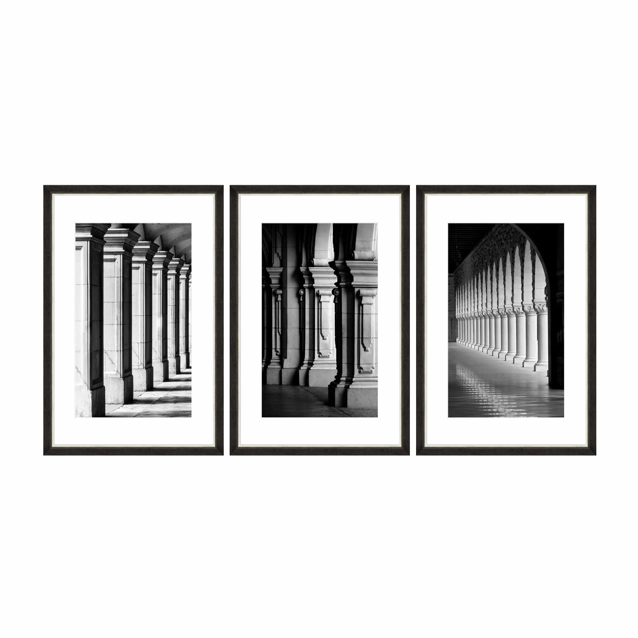 Tablou 3 piese Framed Art Colonnade
