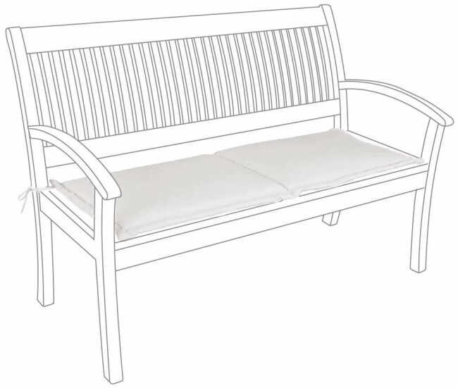 Perna pentru canapea de 2 locuri Poly180, poli-vascoza, 115x47x3 cm