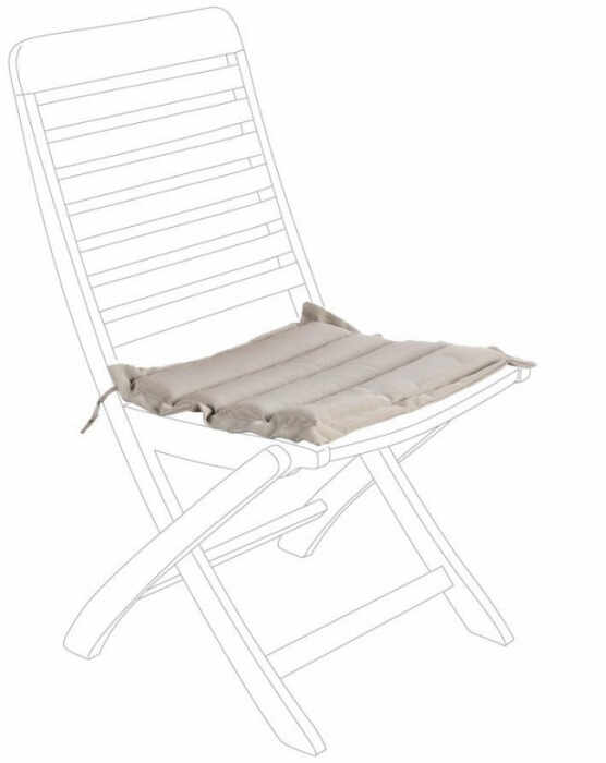 Perna pentru scaun Poly230, Poli-vascoza, Bej, 42x42x3 cm