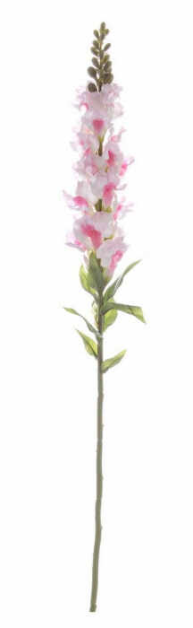 Floare decorativa, plastic, roz, 68cm