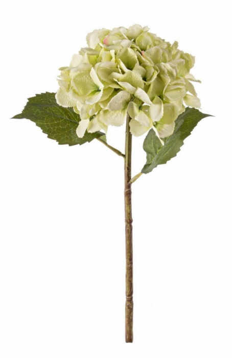 Floare decorativa, plastic, verde, 52cm