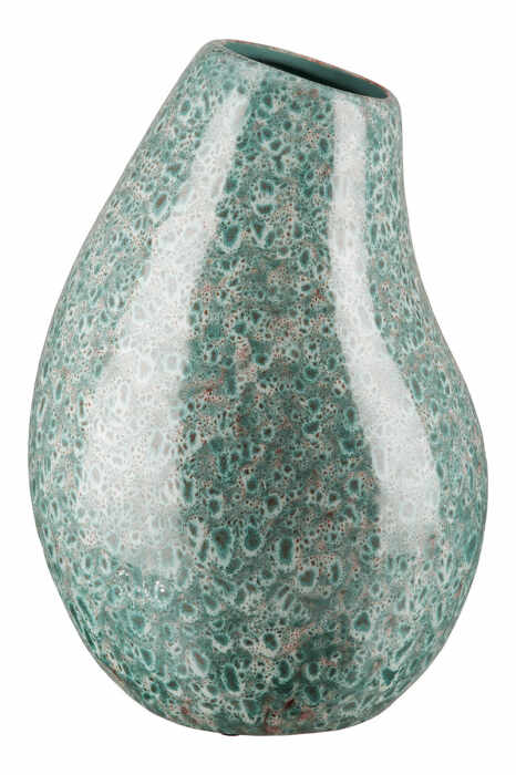 Vaza Organic, Ceramica, Verde, 17x19x29 cm