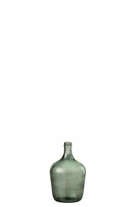 Vaza, Sticla, Verde, 18x18x30