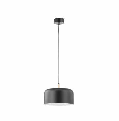 Lustra tip pendul Norby, metal, neagra, 30 x 135 x 30 cm