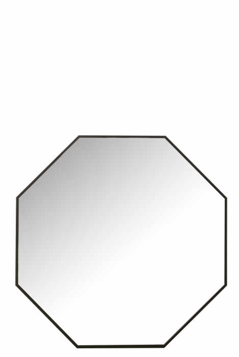 Oglinda, Sticla, Negru, 60x60x2.75