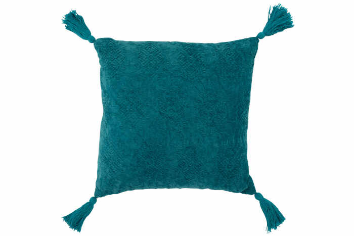 Perna, Textil, Albastru, 46x46x7