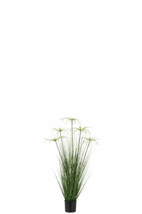 Planta artificiala, Material sintetic, Verde, 32x32x100