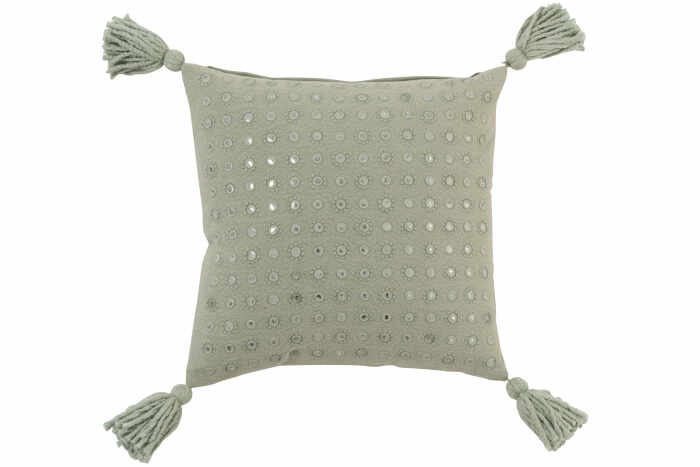 Perna, Textil, Verde, 45x45x11