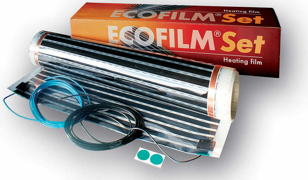 Kit Ecofilm folie incalzire pentru pardoseli din lemn si parchet ES13-540 2 0 mp