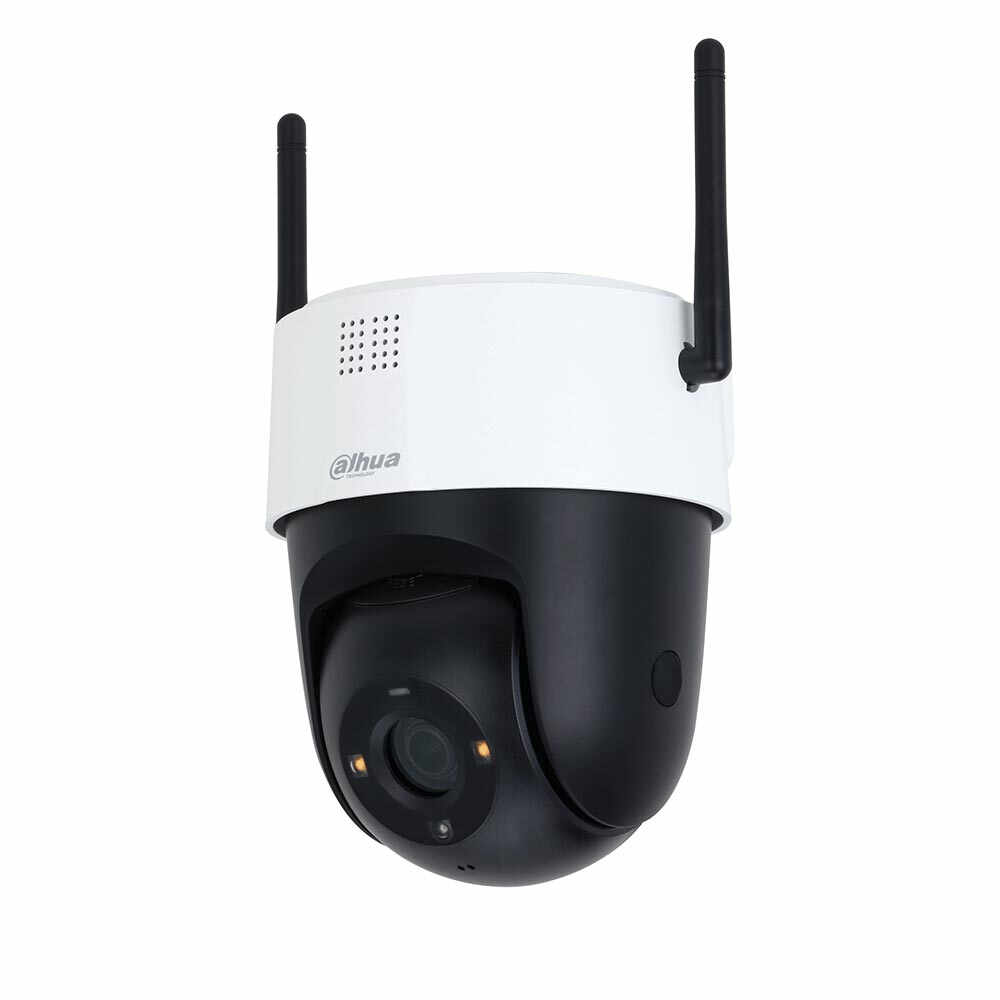 Camera supraveghere wireless IP WiFi PTZ Full Color Dahua SD2A500-GN-AW-PV, 5 MP, lumina alba 30m, IR 30m, 4 mm, microfon, difuzor, slot card