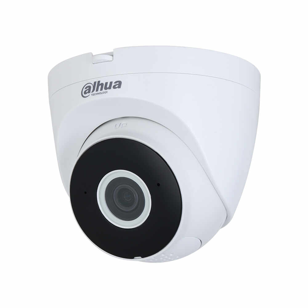 Camera supraveghere wireless IP Wi-Fi Dome Dahua IPC-HDW1430DT-STW, 4 MP, 2.8 mm, IR 30 m, microfon, slot card