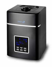Resigilat! Umidificator si purificator Clean Air Optima CA604 black Ionizare Display Timer Rata umidificare 400ml/ora Consu