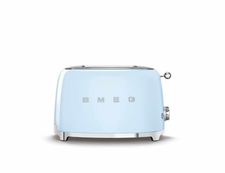 Toaster 2 sloturi TSF01PBEU, Albastru pastel, Retro 50, SMEG