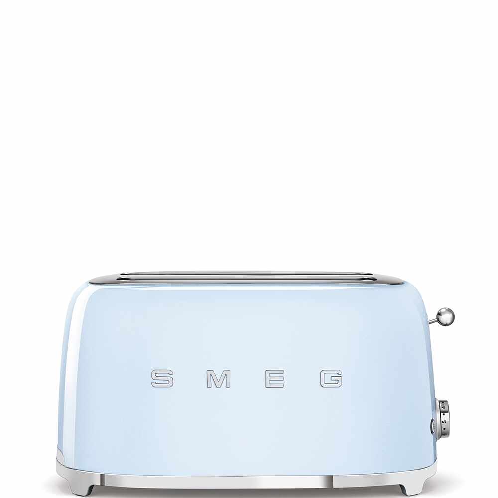 Toaster 2 sloturi TSF02PBEU, Albastru pastel, Retro 50, SMEG