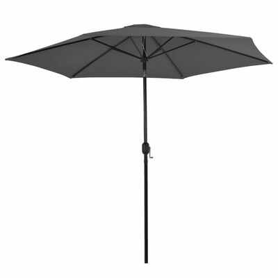 Umbrela de soare, Laila Antracit, Ø300xH245 cm
