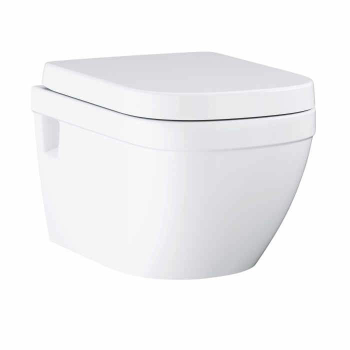Vas wc suspendat rimless cu capac soft close Grohe Euro Ceramic