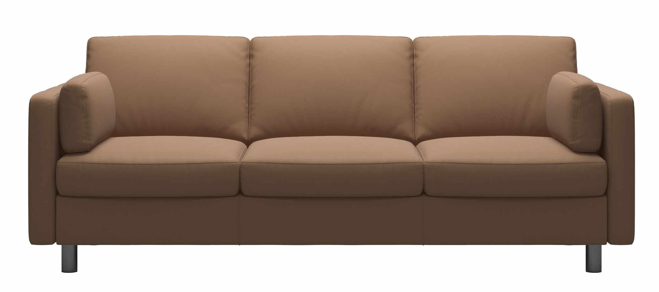 Canapea cu 3 locuri Stressless Emma E600 Classic picioare metalice 11cm piele Batik Latte