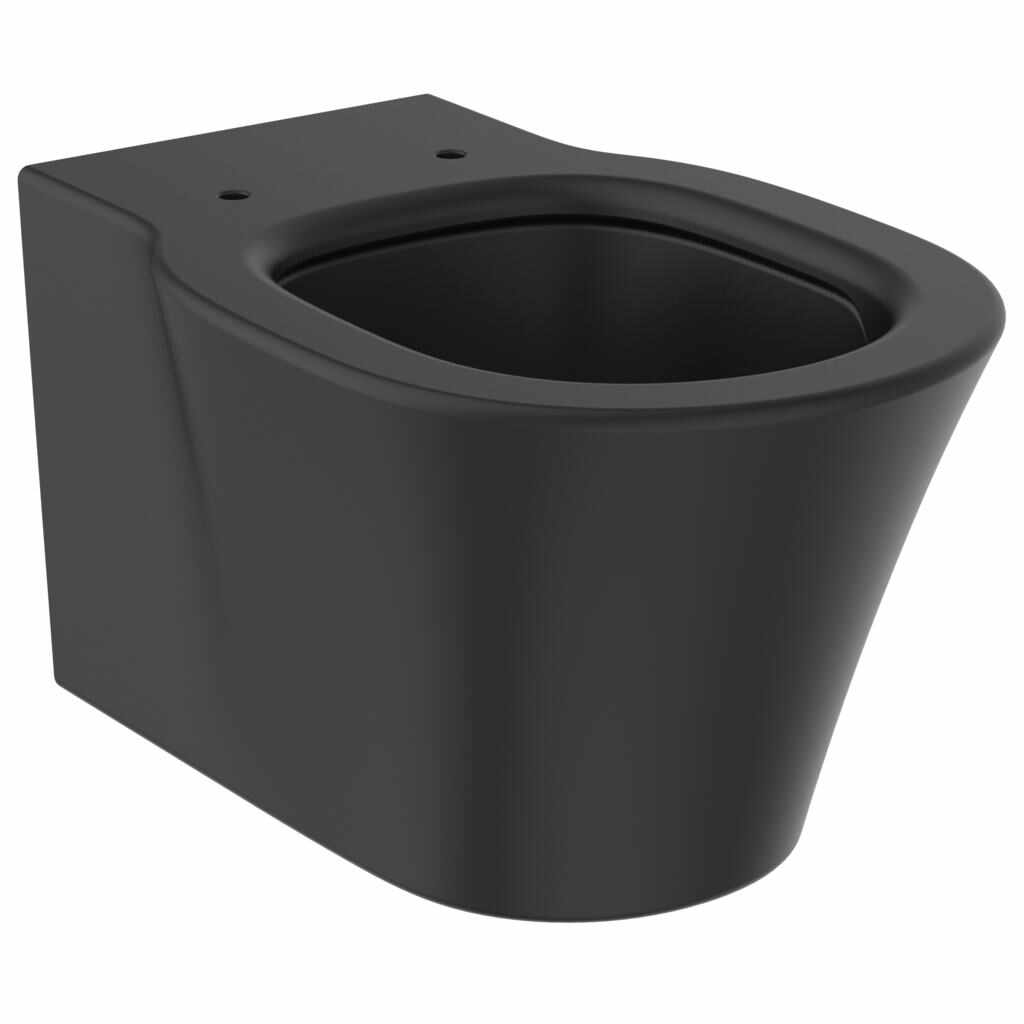 Vas WC suspendat Ideal Standard Connect Air AquaBlade negru mat