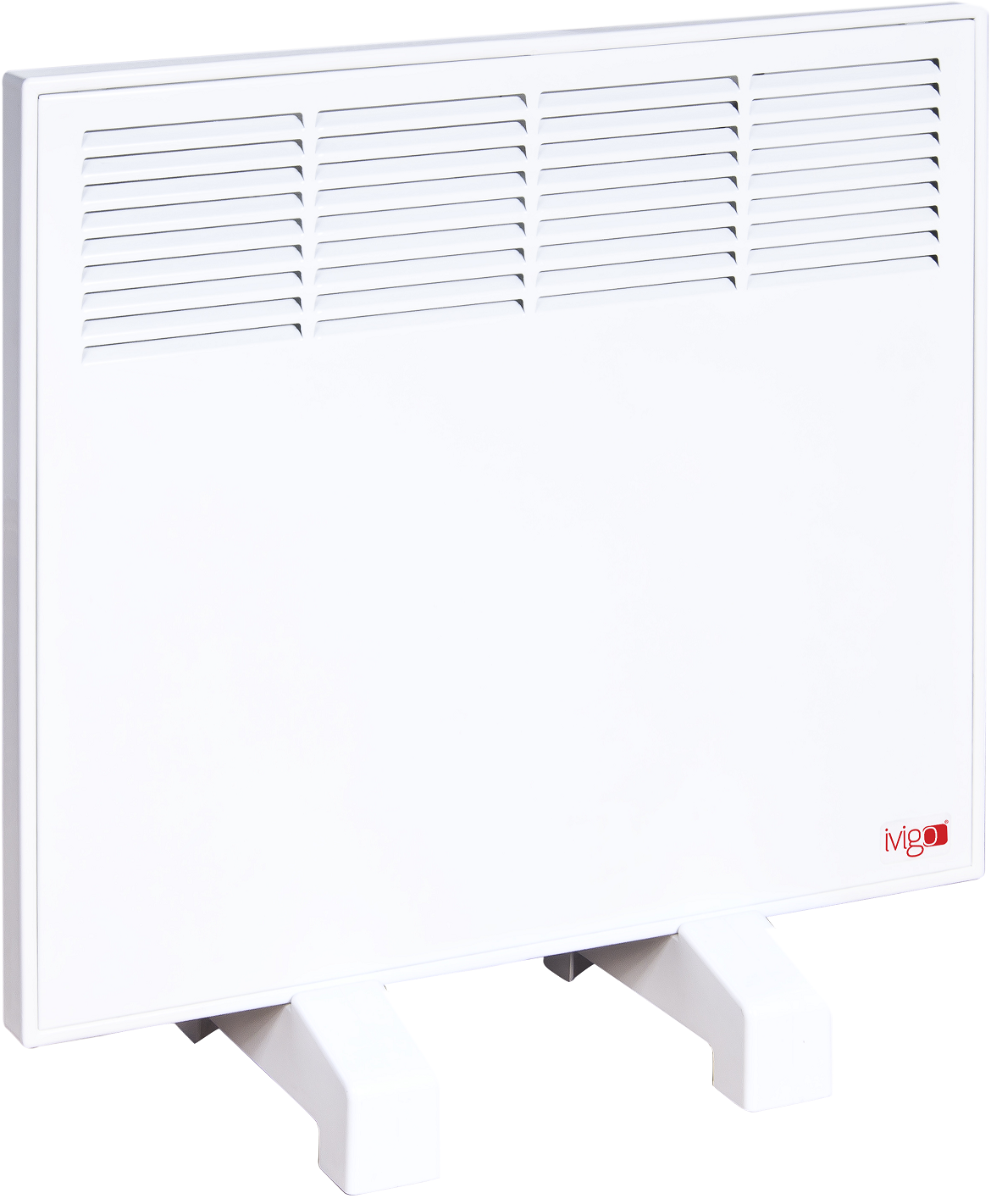 Convector iVigo Manual EPK 500 W White, control mecanic, Termostat de siguranta, termostat reglabil, IP 24, pentru 6 mp, ERP 2018
