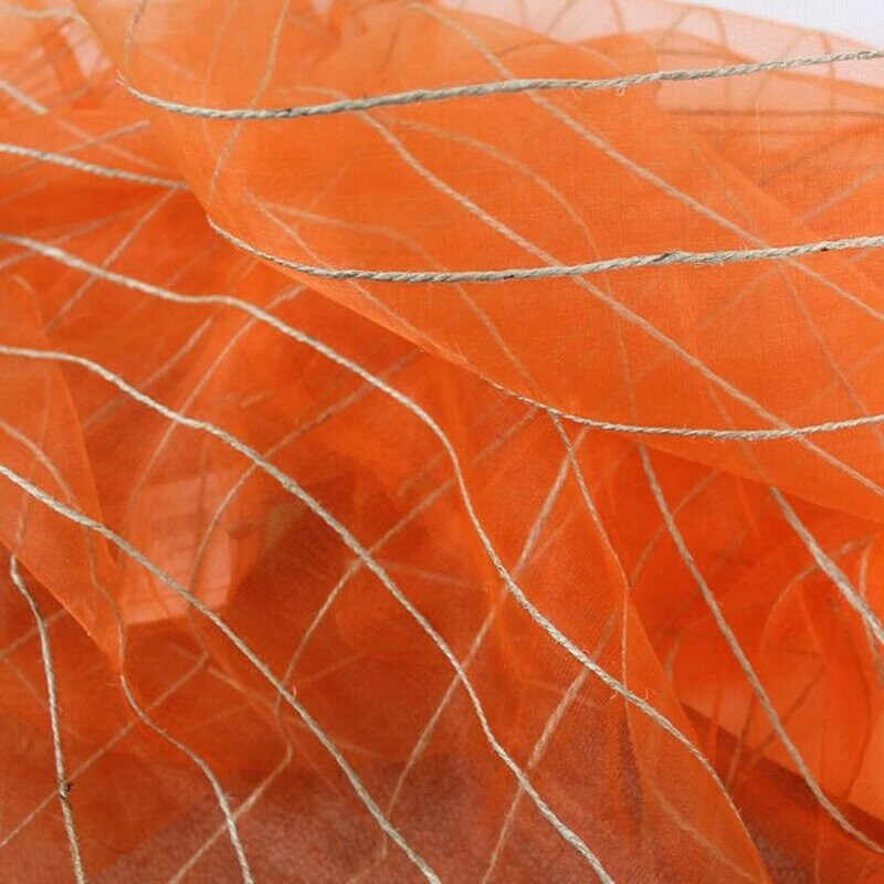 Perdea Soleil, poliester, portocaliu, 110 x 250 cm