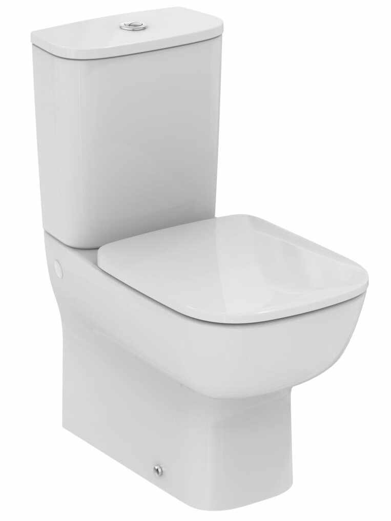 Vas WC Ideal Standard Esedra back-to-wall compact pentru rezervor asezat