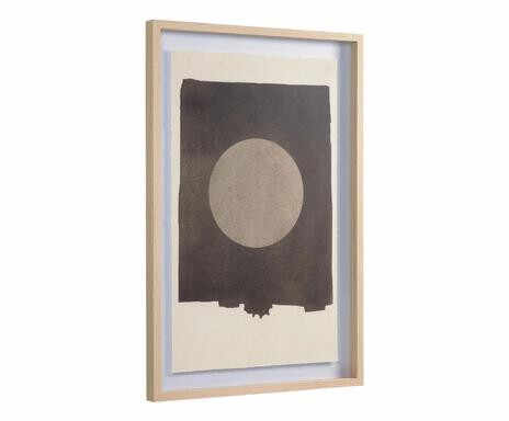 Tablou Naira, bej/negru, 60 x 90 cm