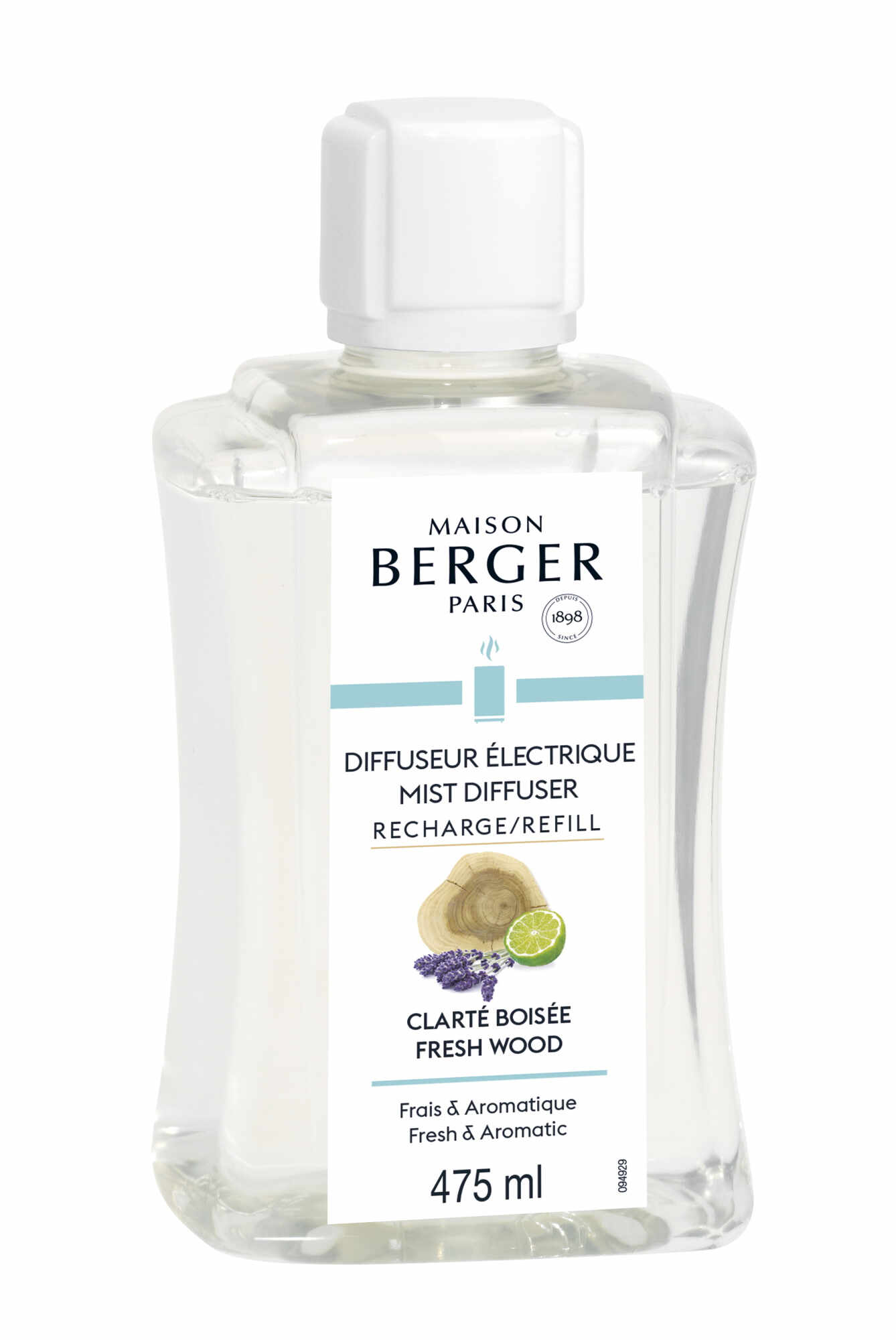 Parfum pentru difuzor ultrasonic Berger Fresh Wood 475ml