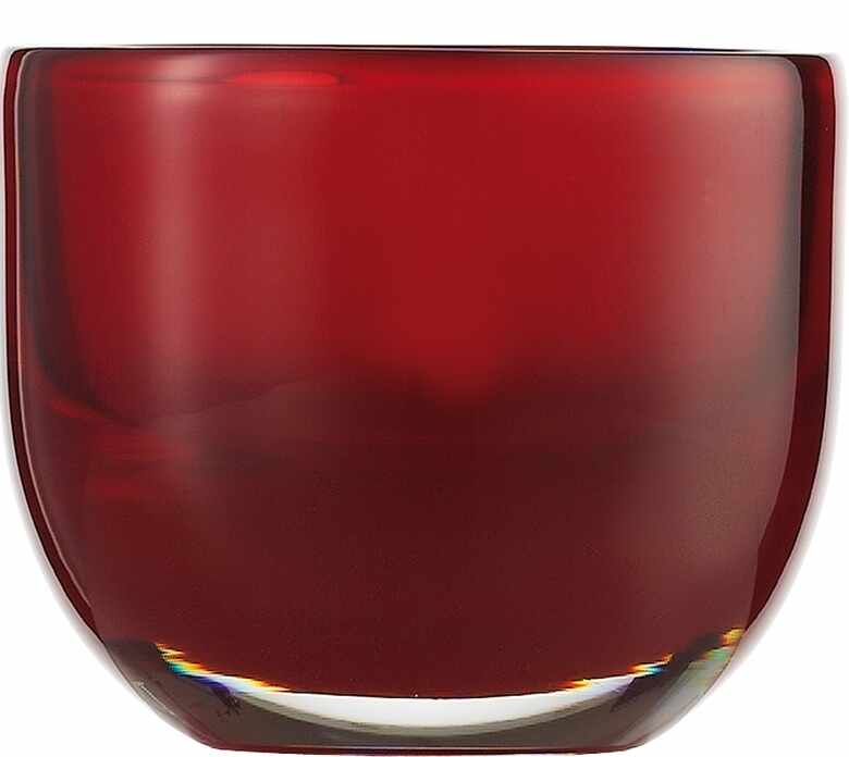 Suport lumanare Zwiesel 1872 Living Lights Red 74x92mm