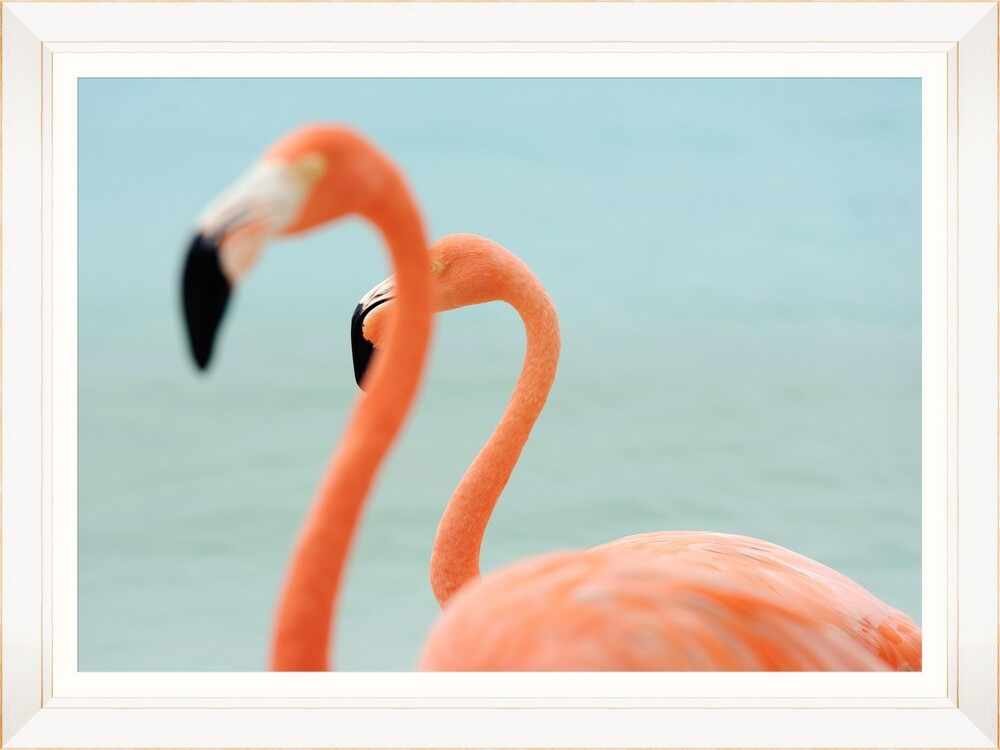 Tablou Framed Art Flamingo Couple