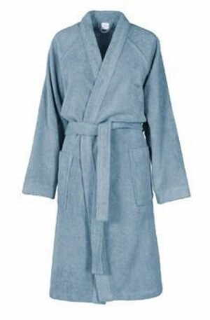 Halat de baie kimono Descamps La Mousseuse 4 XL Bleu Orage