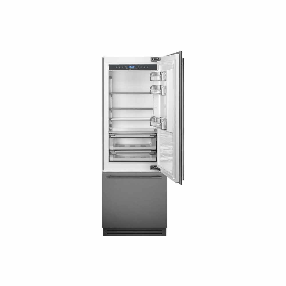 Combina frigorifica incorporabila Smeg RI76RSI, congelator No Frost, 75 cm 
